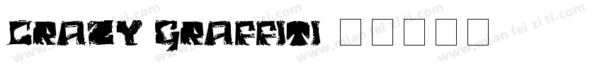 Crazy Graffiti字体转换